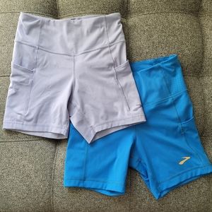 2 Brooks Method 5" Spandex Shorts